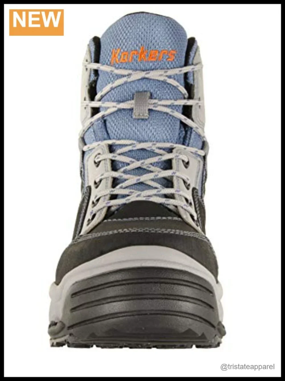 Korkers Women's Wading Boots Rubber Sole Lace-Up Camouflage